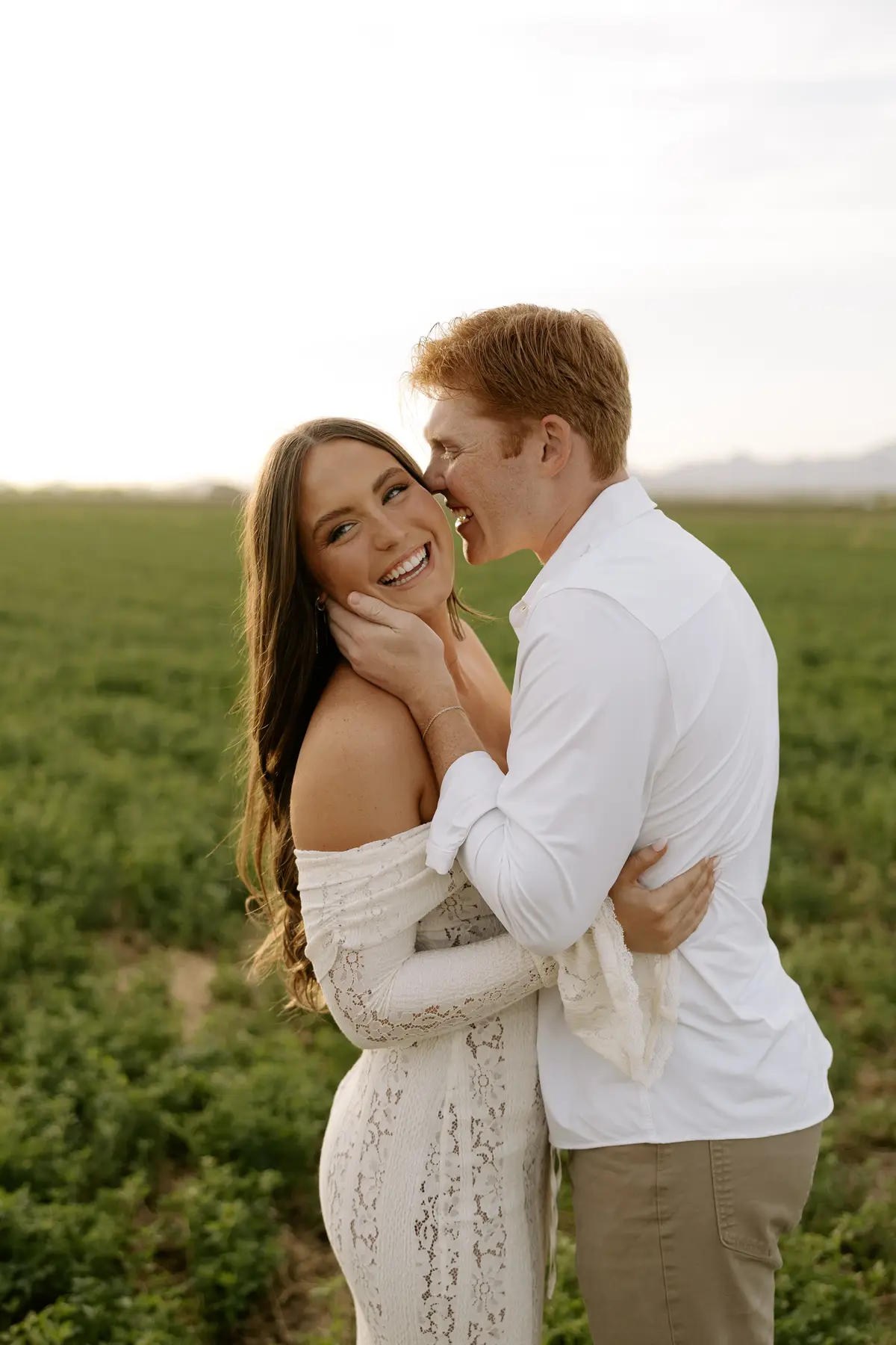 Denae and Kyle at sunset